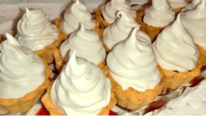 Пирожные Корзиночки. Крем  без яиц. Шок, не знала, что так можно