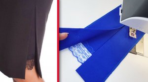 Вот в чём секрет шитья складки с кружевом: совет для начинающих