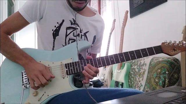 Hotone Ampero 2 Stomp Lead Test - Vasco Rossi - Gli Angeli guitar solo смотреть онлайн