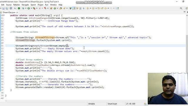 What are the operations of streams in Java 8? [Stream API]