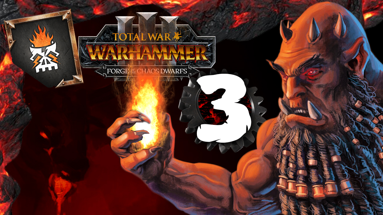 Гномы Хаоса Total War Warhammer 3 прохождение за Астрагота Железнорукого (сюжетная кампания) - #3