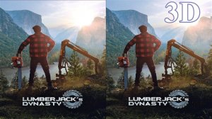 Lumberjack's Dynasty 3D video 1 SBS VR box google cardboard