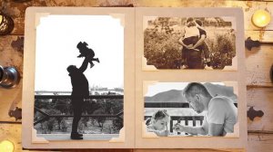 Элегантный старинный фотоальбом