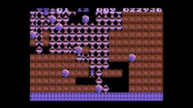 ❤Прохождение "Boulder dash 5"❤ Atari 800. Игра на логику! смотреть онлайн