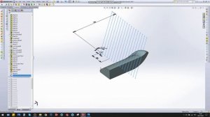 Как создать 3D модель ребристой рукоятки винтовки в SolidWorks