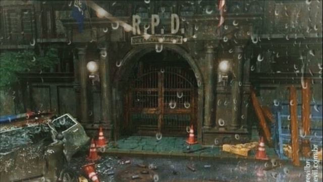 Resident Evil 3 Nemesis Save Room Music with Rain & Thunder Sounds смотреть онлайн