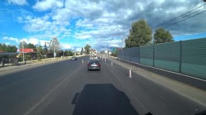 Большая пробка на ремонте трассы М7 в Петушках. Проехал Королёв-Владимир-Нижний Новгород. Дальнобой