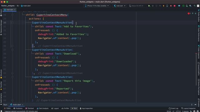 Flutter CupertinoContextMenu | Popup Menus on Long Press смотреть онлайн