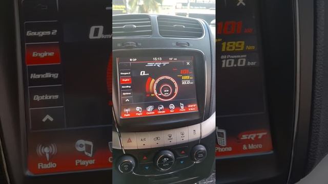 SRT Menu Fiat Freemont Dodge Journey gizli özellik aktivasyon