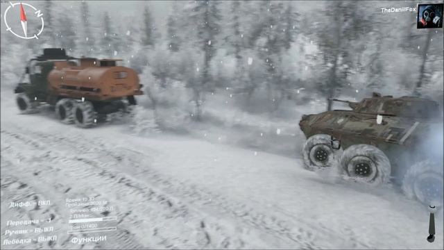 Spin Tires. Карта "Трасса М-03". Часть 1: Опять те же грабли! смотреть онлайн