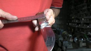 Опыт № 178 нож складной Стерх сталь Х12МФ Кизляр