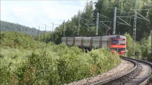 Электропоезд ЭД2Т 0052 Во всей красе!