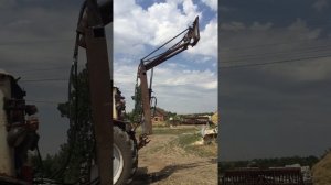 Самодельный погрущик на трактор Мтз, Юмз!