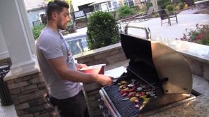 Куриные крылышки в соусе от Jack Daniels на гриле