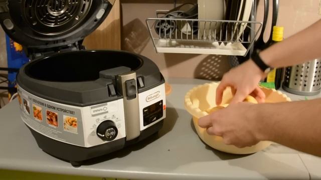 Картофель по-деревенски в мультиварке DeLonghi FH1394 смотреть онлайн