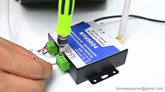 Sliding gate opener RTU5024 4G GSM gate opener remote controller смотреть онлайн