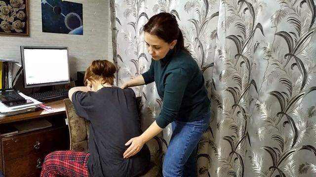 Офисный массаж.