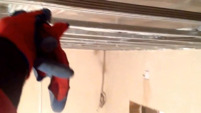 Выставление каркаса на потолок для ГКЛ. смотреть онлайн