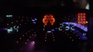 Graphic equalizer display on Panasonic SA-AK47