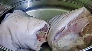 Холодец из рульки без желатина