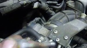 Снятие впускного коллектора на Добло