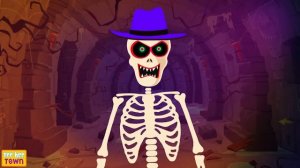 Haunted Down By The Bay Halloween Song + Spooky Scary Skeleton Songs For Kids | Teehee Town