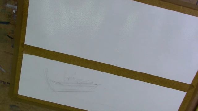 УРОК пейзажа акварелью | МОРЕ и небо! Тайская лодочка | Часть 1 смотреть онлайн