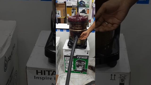 Hitachi Vacuum Cleaner CV-950F, Vacuum with Blower. смотреть онлайн