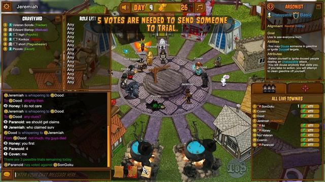 INSANE ARSONIST GAME | Town of Salem смотреть онлайн