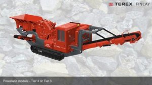 Как устроена роторная дробилка Terex Finlay I 100.
