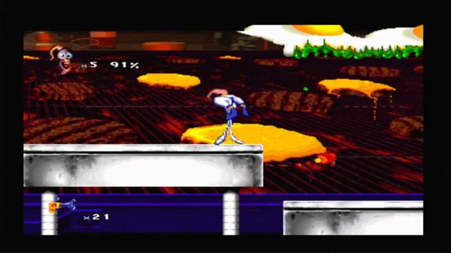 Earthworm Jim II. 10. Level Ate