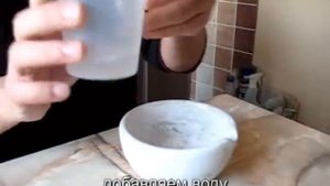 Паста для травления стекла.