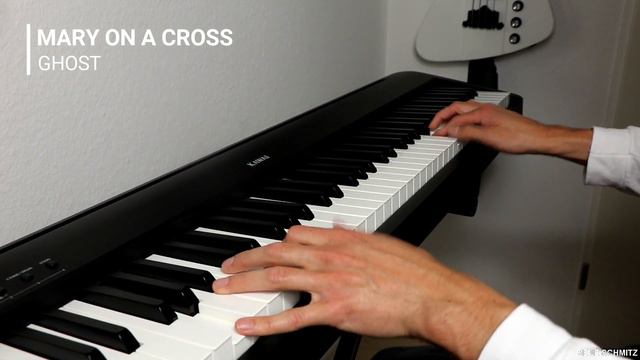 Ghost - MARY ON A CROSS (Piano Cover) смотреть онлайн