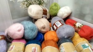 Мохер + носочная пряжа 11 марта 2024 г.