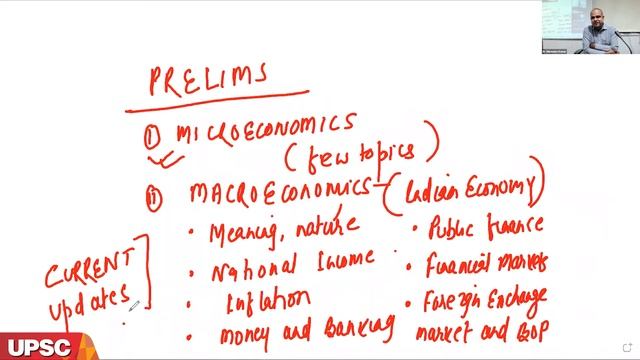 UPSC 2023 | INDIAN ECONOMY | Webinar By Dr. Dhirendra Kumar