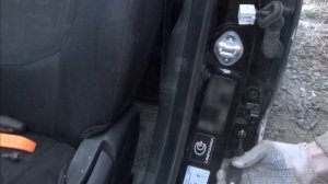 KIA RIO КАК СНЯТЬ ЗАДНЮЮ ДВЕРЬ