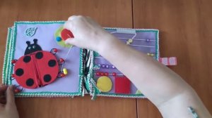 DIY ДЕТСКАЯ РАЗВИВАЮЩАЯ КНИЖКА-МАЛЫШКА СВОИМИ РУКАМИ