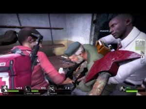 Left 4 Dead 2 Похоронный звон. На землю пришел ад, но эти четверо туда пока не торопятся.