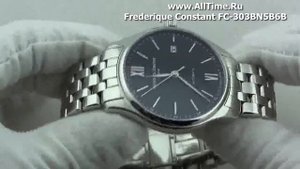 Обзор. Мужские наручные часы Frederique Constant FC-303BN5B6B