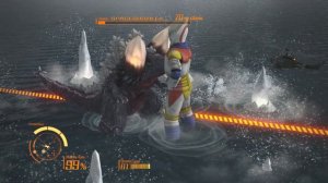 [PS5] GODZILLA PS4 - Jet Jaguar Walkthrough Hard Mode (1080p 60FPS)