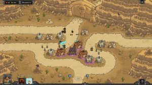 Прохождение Kingdom Rush Frontiers Veteran - Level 6 Врата Назеру 3 Stars
