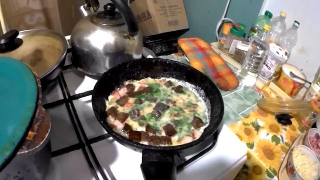 Омлет с "Бородинским" хлебом смотреть онлайн