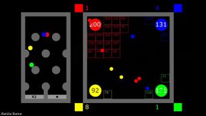 Marble Battle 66 - Marble Race in Algodoo