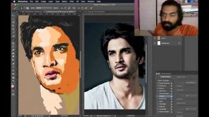 digital drawing | paper to digital |tribute to sushant singh rajput