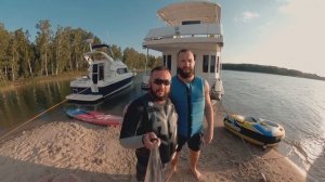 Бора-Бора. Райские острова в Сибири. Выходные на лодке.