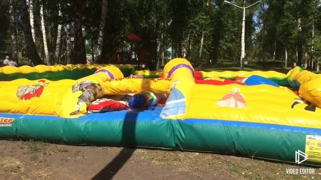 Как правильно надувать батут смотреть онлайн