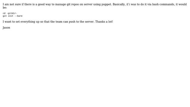 DevOps & SysAdmins: manage bare git repos using puppet смотреть онлайн