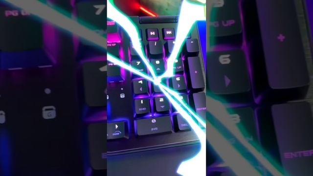 RGB Brilliance EVGA Z15 RGB Mechanical Gaming Keyboard!