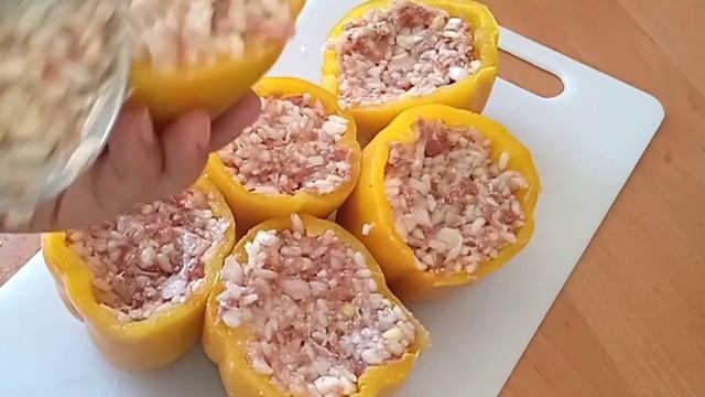 Голубцы! В духовке с Болгарского Перца смотреть онлайн