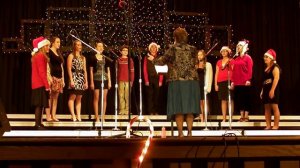 "Christmas Chopsticks" Performed by the Lewis Cass Jr High Choir